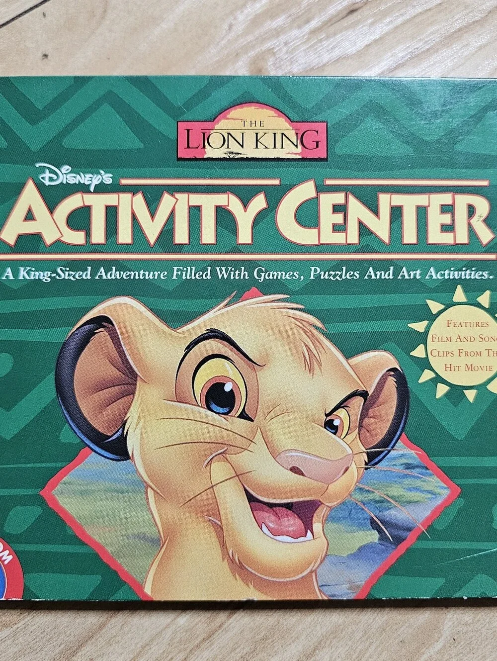 Disney's The Lion King Activity Center PC Mac CD-ROM Windows Macintosh Kids Game